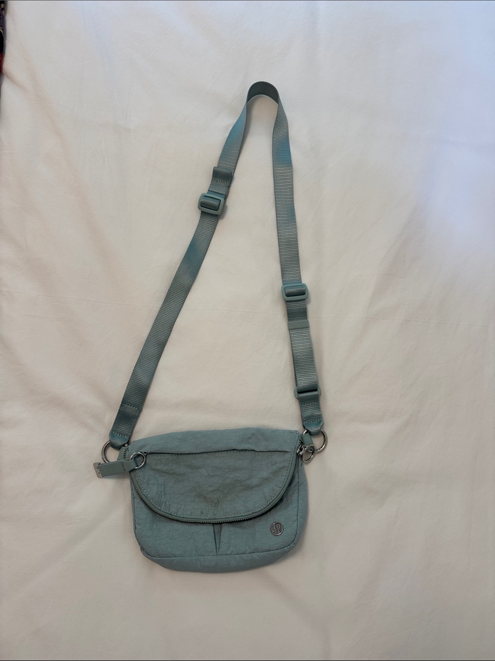 Lululemon Light Blue Crossbody Bag